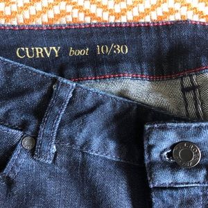 Talbots Curvy boot cut jeans